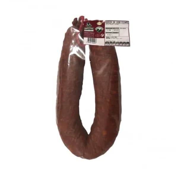 Chorizo de León Picante La Encina sin gluten y sin lactosa 400 g - 0.5 kg - Imagen del producto en Findit