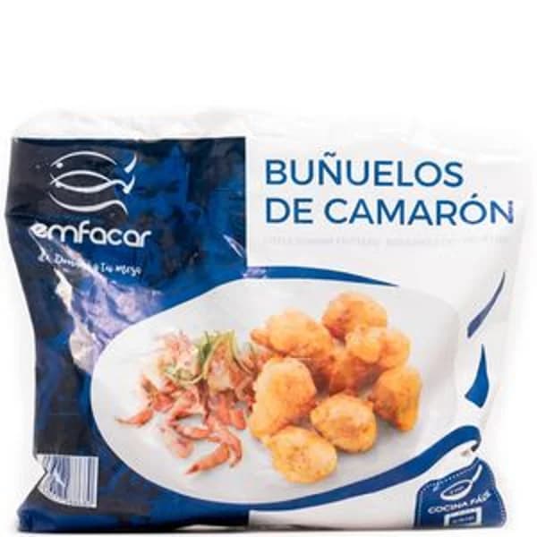 Buñuelos de camarón congelados 350 g - 0.35 kg - Imagen del producto en Findit