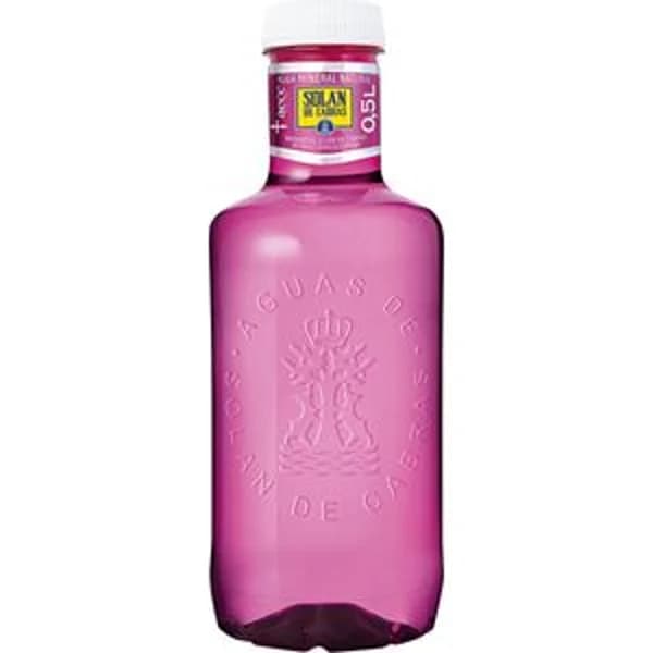 Agua mineral natural botella rosa 50 cl - 1 ud - Imagen del producto en Findit