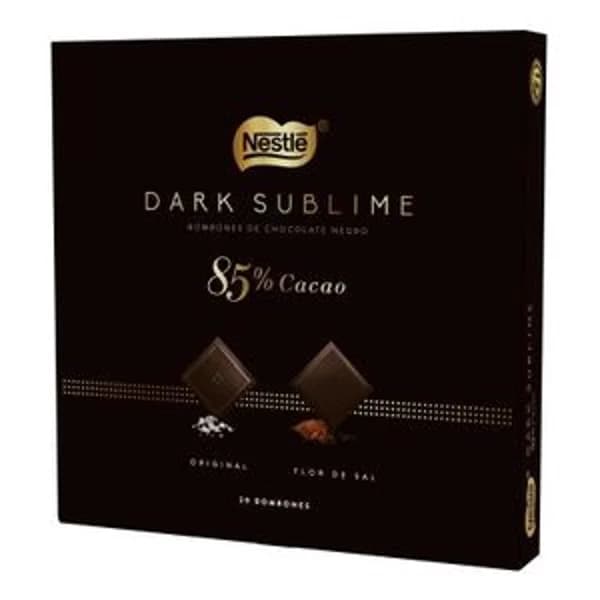 Bombones chocolate negro 85% 141 g - 1 ud - Imagen del producto en Findit