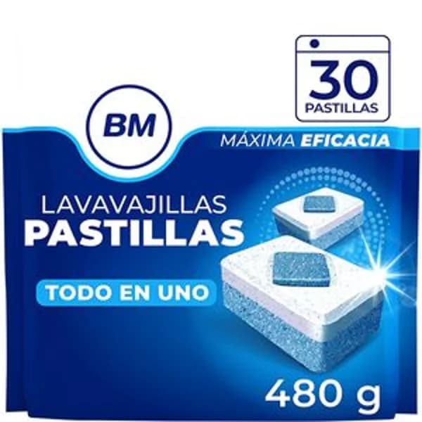 Lavavajillas máquina pastillas todo en 1, 30 uds - 29.5 ud - Imagen del producto en Findit