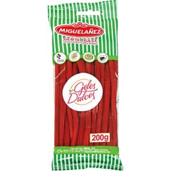 Regalices de fresa 200 g - 0.2 kg - Imagen del producto en Findit