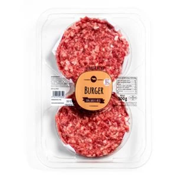 Burger meat 100% vacuno bandeja 300 g - 0.3 kg - Imagen del producto en Findit