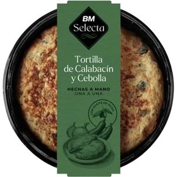 Tortilla de calabacín y cebolla 335 g - 0.34 kg - Imagen del producto en Findit