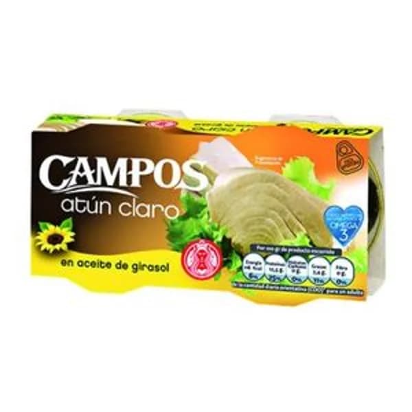 Atún claro en aceite 2x160 g - 1 ud - Imagen del producto en Findit