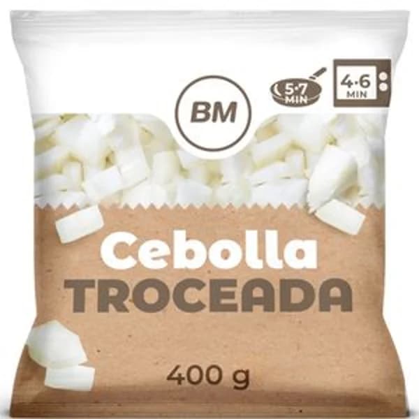 Cebolla troceada 400 g - 0.4 kg - Imagen del producto en Findit