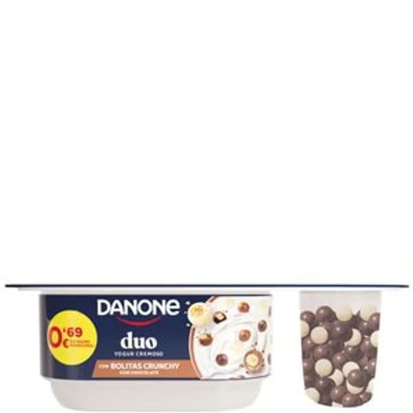 Yogur Cremoso Bolitas Choco Duo - 0.1 kg - Imagen del producto en Findit