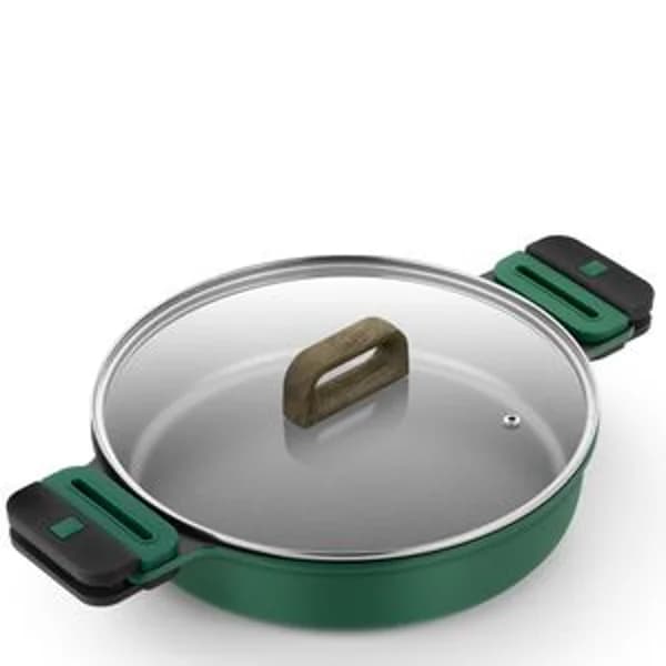 Cacerola baja con asas de silicona 32 cm - 1 ud - Imagen del producto en Findit