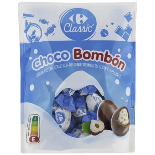 Mini huevos de chocolate con leche Classic Carrefour doy pack 200 g. - 0.2 kg - Imagen del producto en Findit