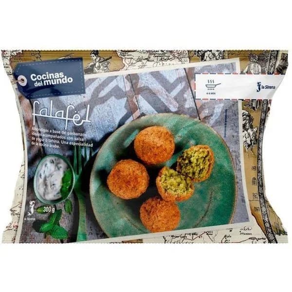 Falafel LA SIRENA, bolsa 300 g - 1 ud - Imagen del producto en Findit