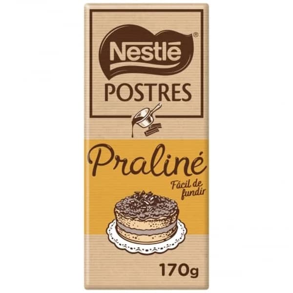 Chocolate praliné para repostería Nestlé Postres 170 g. - 0.17 kg - Imagen del producto en Findit