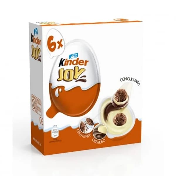 Huevo de chocolate con sorpresa Kinder Joy 6 ud. - 0.13 kg - Imagen del producto en Findit