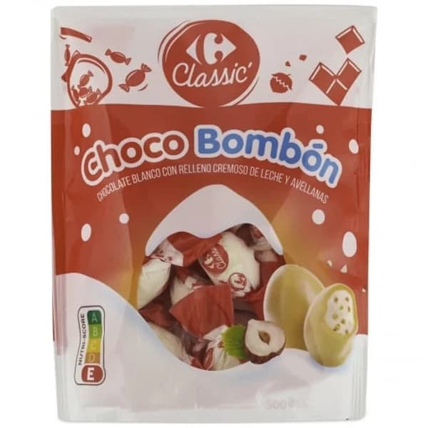 Mini huevos de chocolate blanco Classic Carrefour doy pack 200 g. - 0.2 kg - Imagen del producto en Findit