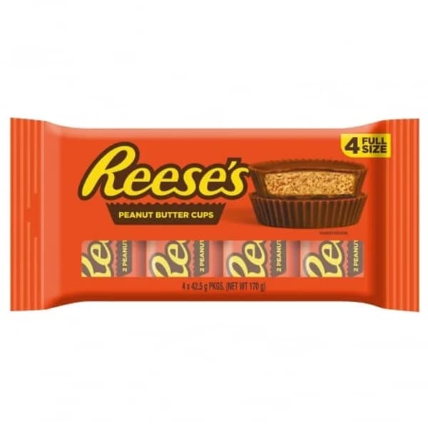 Tartaletas de chocolate rellenas de crema de cacahuete Reese's 170 g. - 0.17 kg - Imagen del producto en Findit