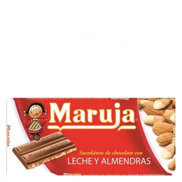Chocolate con leche y almendras Maruja 150 g. - 0.15 kg - Imagen del producto en Findit