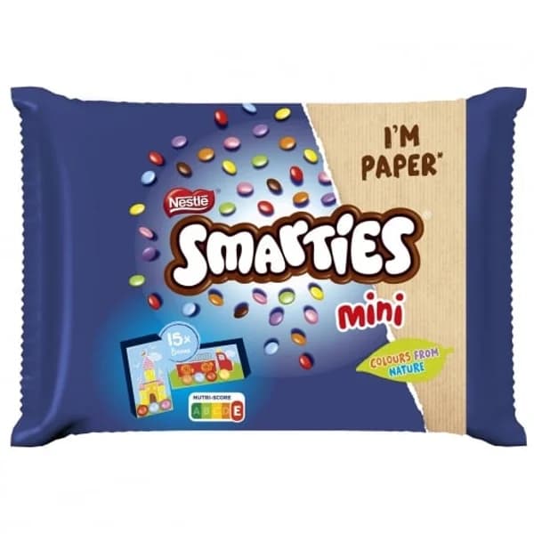 Grageas de chocolate mini Smarties 216 g. - 0.22 kg - Imagen del producto en Findit
