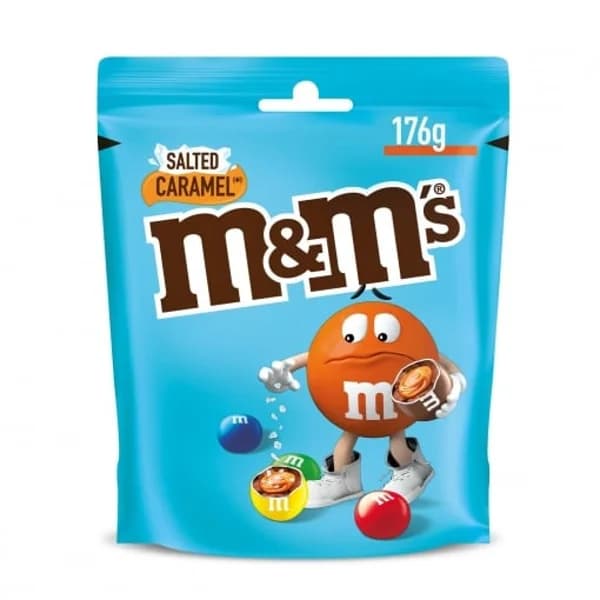 Grageas de chocolate con leche Salted Caramel m&m's 176 g. - 0.18 kg - Imagen del producto en Findit
