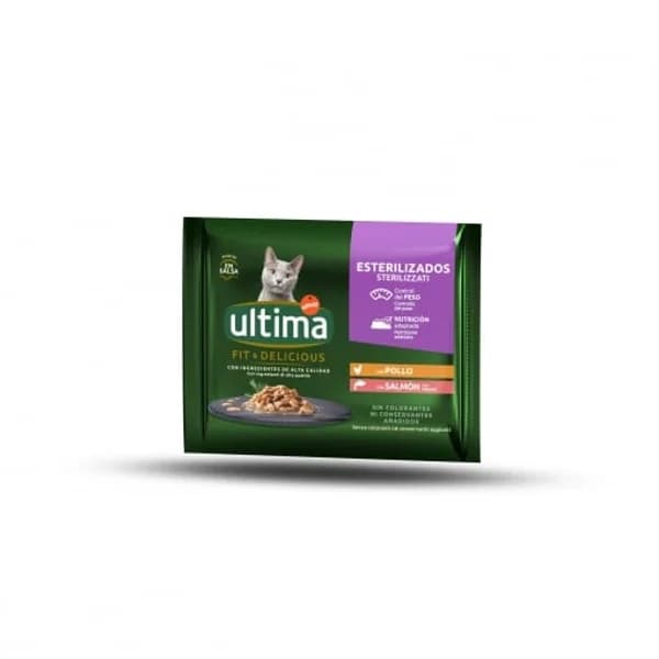 Comida húmeda para gato esterilizado Ultima  85x4 g. - 0.34 kg - Imagen del producto en Findit