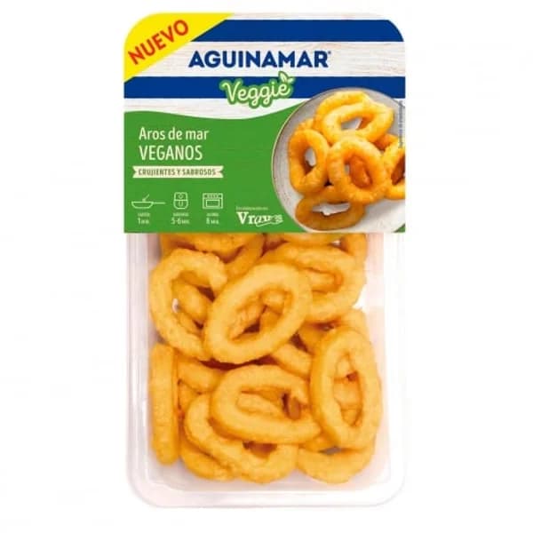 Aros de mar veganos Aguinamar 210 g - 1 ud - Imagen del producto en Findit