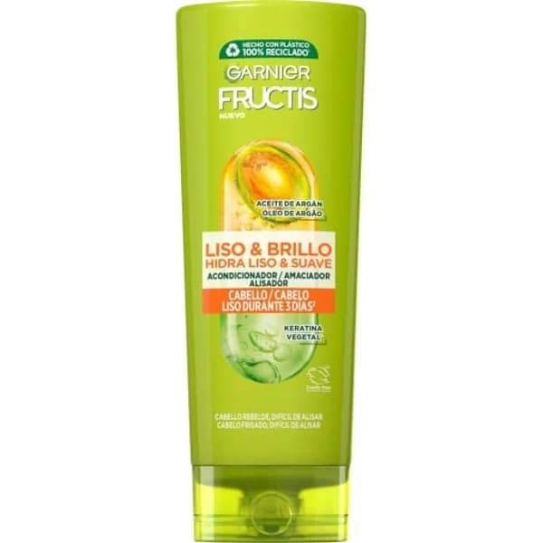 Acondicionador liso & brillo Fructis Garnier 250 ml. - 1 ud - Imagen del producto en Findit