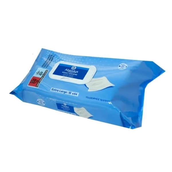 Toallitas higiénicas para adultos Absodys Carrefour Soft 64 ud. - 60.71 ud - Imagen del producto en Findit