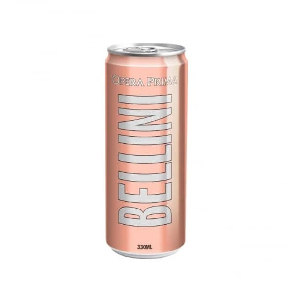 Espumoso dulce de baja graduación Bellini Opera Prima lata 33 cl. - 1 ud - Imagen del producto en Findit