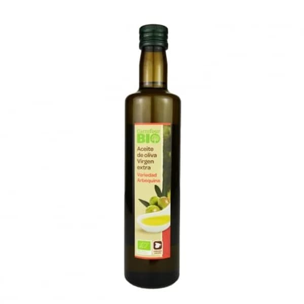 Aceite de oliva virgen extra variedad arbequina ecológico Carrefour Bio 500 ml. - 0.5 l - Imagen del producto en Findit