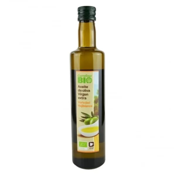 Aceite de oliva virgen extra ecológico Carrefour Bio Hojiblanca 500 ml. - 0.5 l - Imagen del producto en Findit