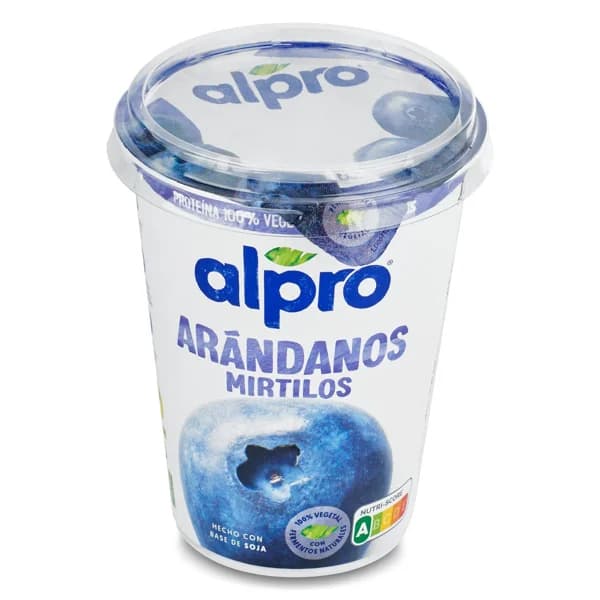 Postre de soja con arándanos Alpro vaso 400 g - 0.4 kg - Imagen del producto en Findit