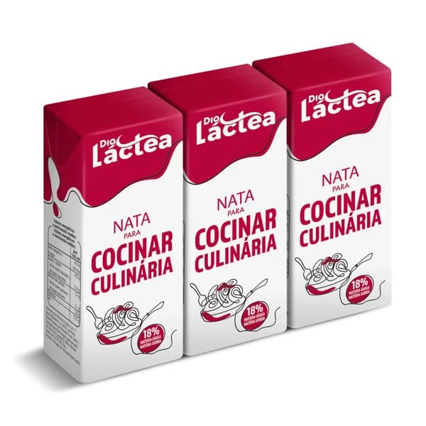 Nata para cocinar culinaria Dia lactea brik 3 x 200 ml - 0.6 l - Imagen del producto en Findit