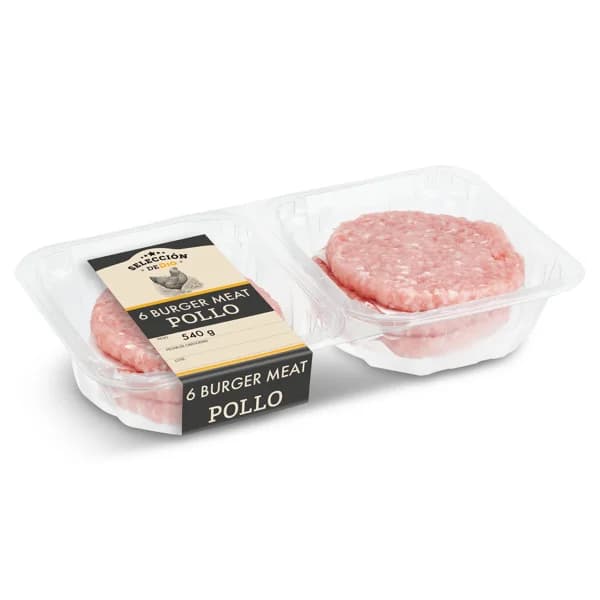 Burger meat de pollo Selección de Dia bandeja 540 g - 0.72 kg - Imagen del producto en Findit