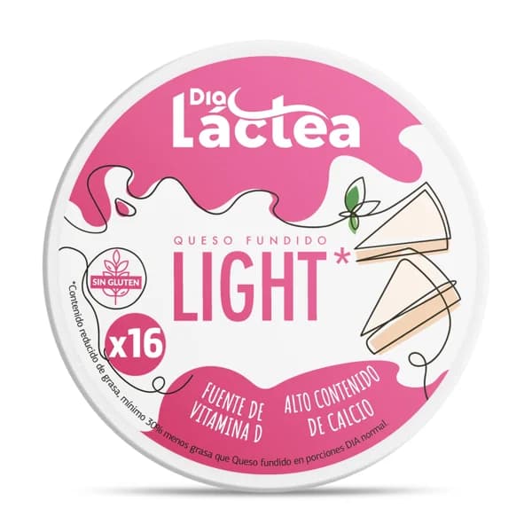 Queso fundido light en porciones Dia Láctea caja 250 g - 0.25 kg - Imagen del producto en Findit