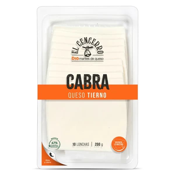 Queso tierno de cabra El Cencerro de Dia sobre 200 g - 1 ud - Imagen del producto en Findit