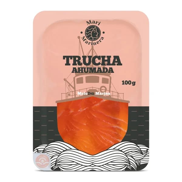 Trucha ahumada Mari Marinera de Dia bandeja 100 g - 0.1 kg - Imagen del producto en Findit
