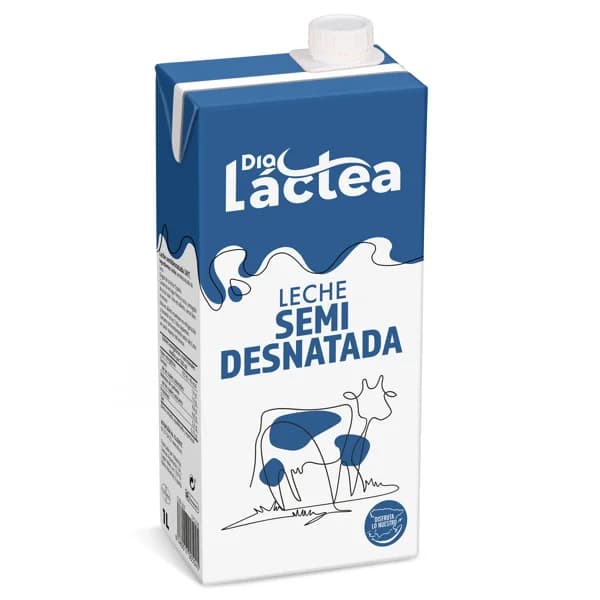 Leche semidesnatada Dia Láctea brik 1 l - 1 ud - Imagen del producto en Findit