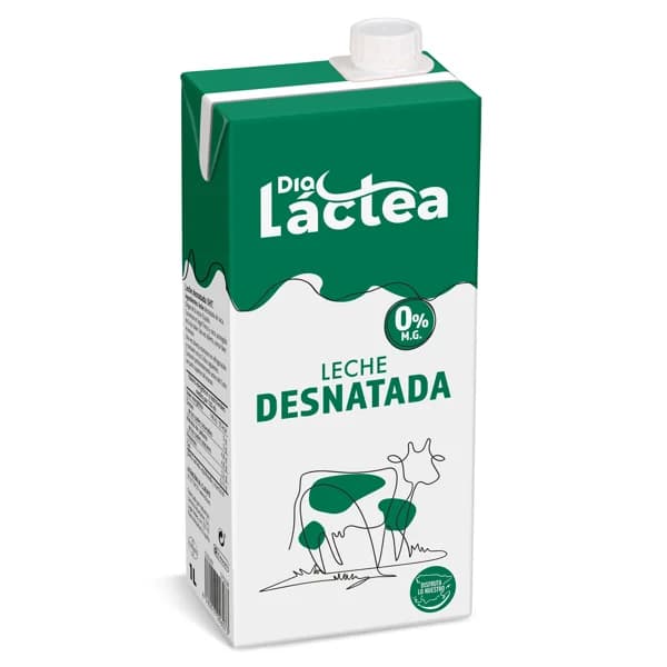 Leche desnatada Dia Láctea brik 1 l - 1 ud - Imagen del producto en Findit