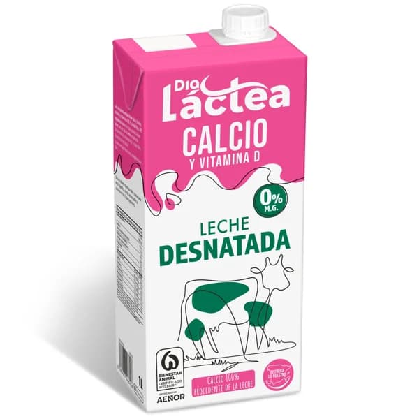 Leche desnatada calcio Dia Láctea brik 1 l - 1 l - Imagen del producto en Findit