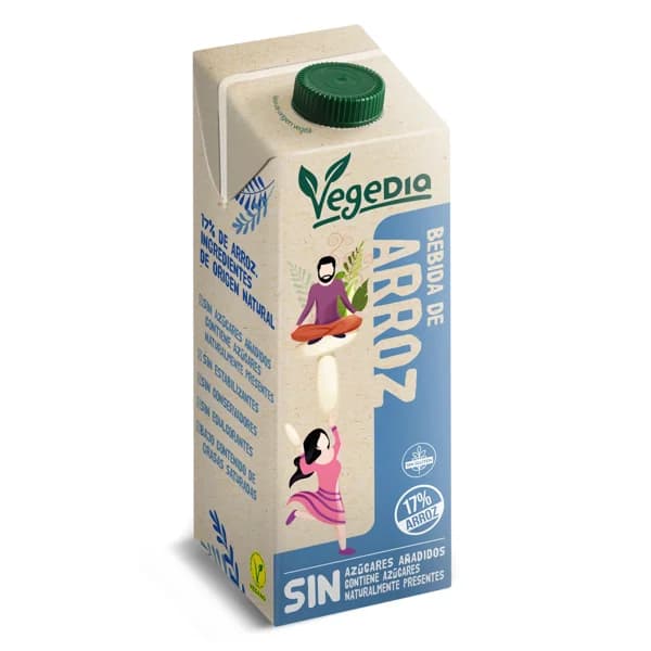 Bebida de arroz Vegedia brik 1 l - 1 l - Imagen del producto en Findit