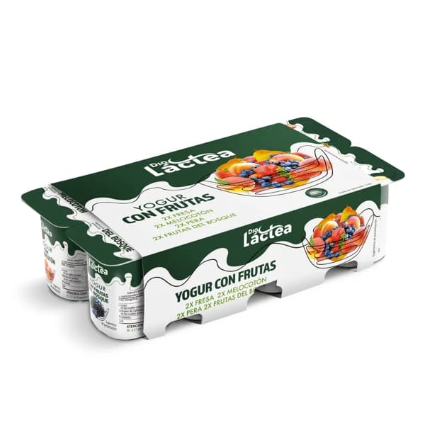 Yogur con frutas Dia Láctea pack 8 x 125 g - 1 kg - Imagen del producto en Findit