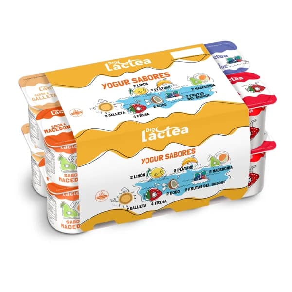Yogur sabores Dia Láctea pack 16 x 125 g - 2 kg - Imagen del producto en Findit