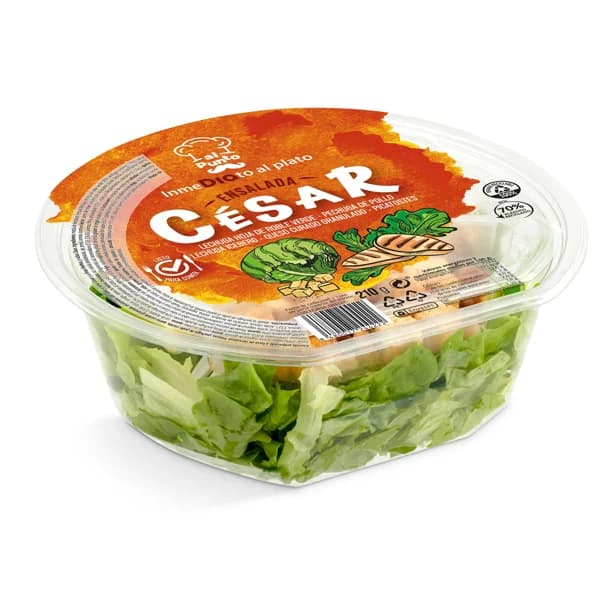 Ensalada César Al Punto Dia bandeja 210 g - 1 ud - Imagen del producto en Findit