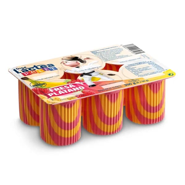 Petit de fresa y plátano Dia Láctea pack 6 x 50 g - 0.3 kg - Imagen del producto en Findit