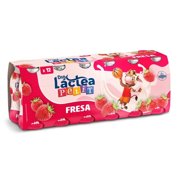 Bebida de fresa Dia Láctea pack 12 x 100 g - 1 ud - Imagen del producto en Findit