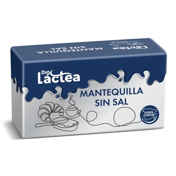 Mantequilla sin sal Dia Láctea 250 g - 0.25 kg - Imagen del producto en Findit