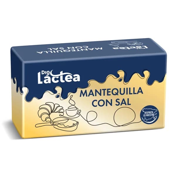 Mantequilla con sal Dia Láctea 250 g - 1 ud - Imagen del producto en Findit