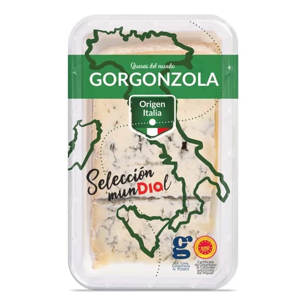 Queso gorgonzola D.O.P. Selección Mundial de Dia bandeja 200 g - 1 ud - Imagen del producto en Findit