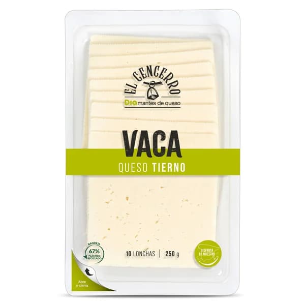 Queso tierno de vaca El Cencerro de Dia sobre 250 g - 1 ud - Imagen del producto en Findit
