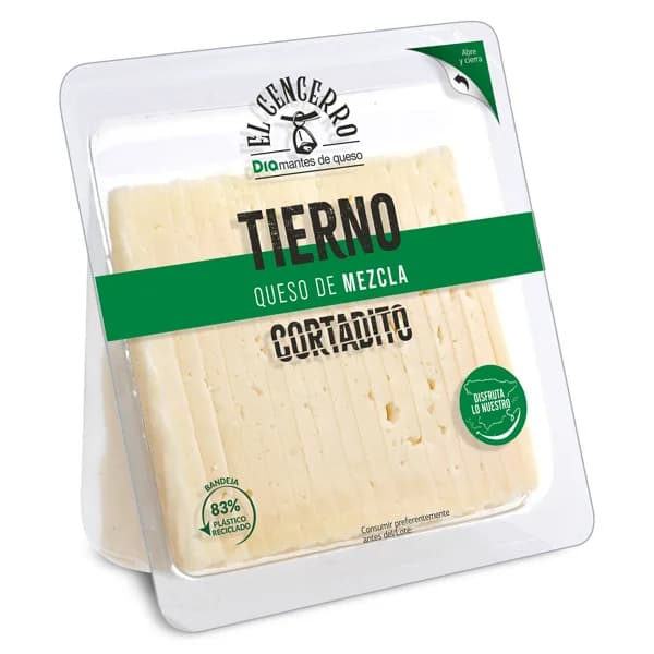 Queso tierno cortado El Cencerro de Dia 250 g - 0.25 kg - Imagen del producto en Findit