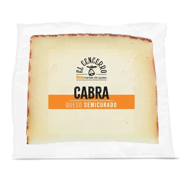 Queso semicurado de cabra El Cencerro de Dia 200 g - 1 ud - Imagen del producto en Findit