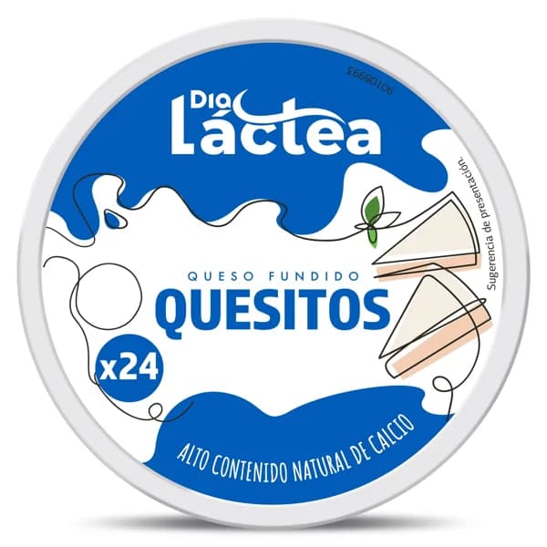 Queso fundido en porciones Dia Láctea caja 375 g - 0.38 kg - Imagen del producto en Findit